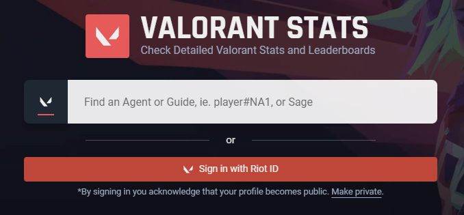 Valorant Tracker