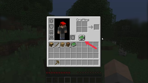 recipe book in Minecraft 