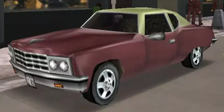 yardie car in GTA 3