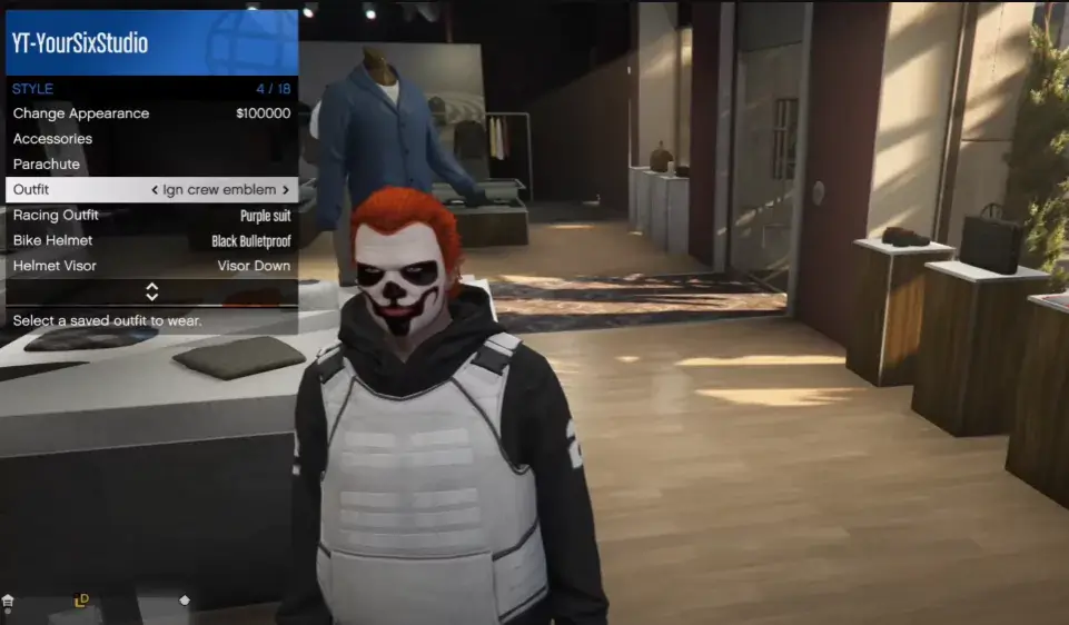 Save Outfits in GTA 5
